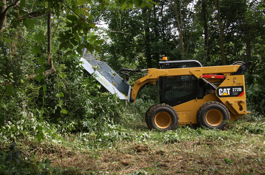 CF572 rotary cutter on 272D Cat