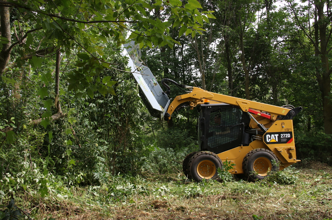 High reach with Baumalight brush cutt