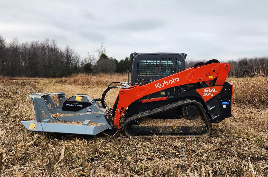 Baumalight CF772 skidsteer rotary brush cutter