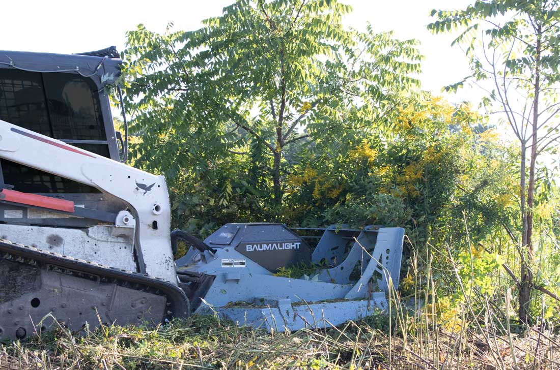 Débroussailleuse CF772 avec châssis robuste