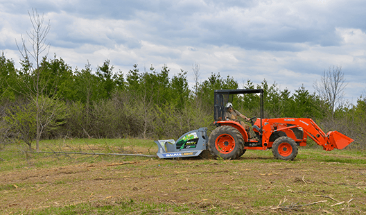 push brush cutter, push brush hog