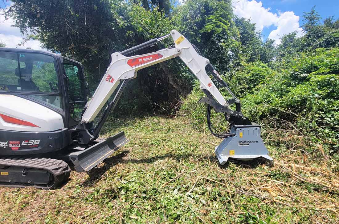 baumalight cxc530 land clearing tool