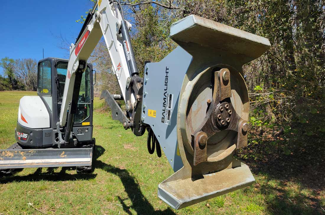 cxc530 brush cutter with slasher blades