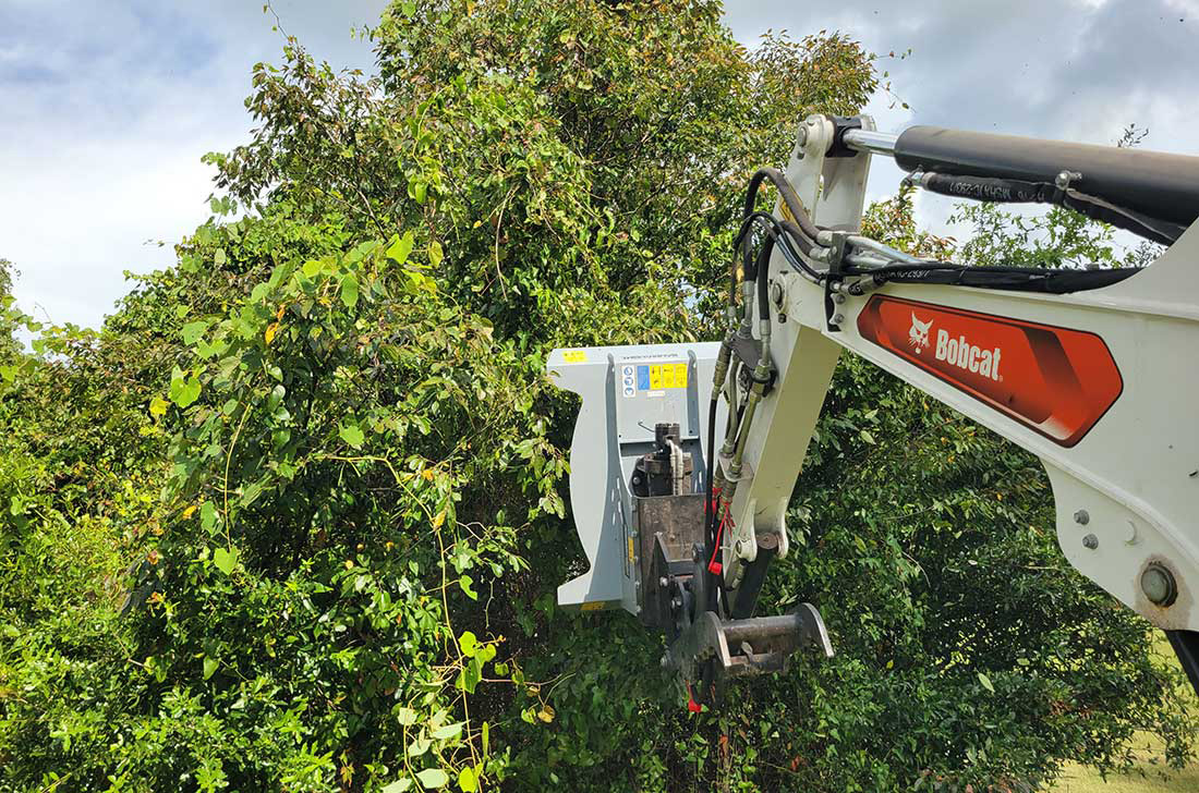 baumalight cxg336 excavator cutter for mulching