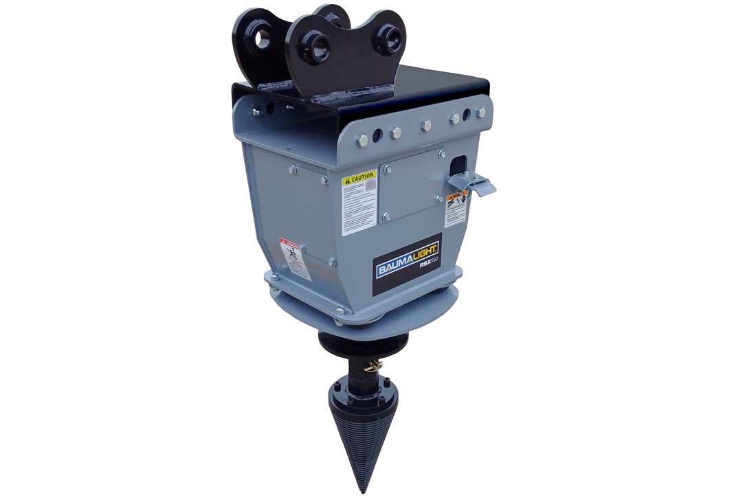 log splitter attachment for excavator