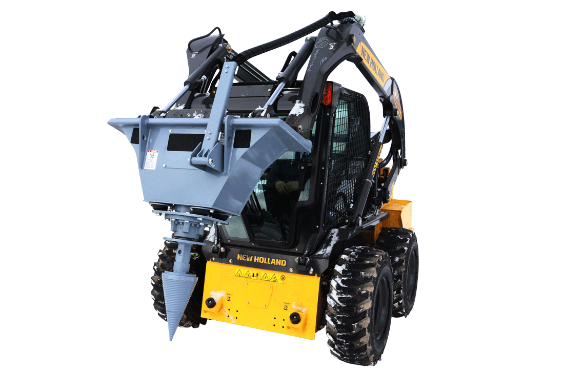 Rotary wood splitter
