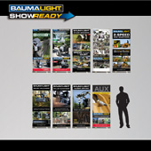 Baumalight english banner stand sell sheet