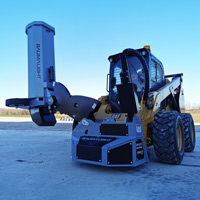 baumalight swa550 ditch mower attachment