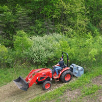 customer at action with baumalight mp348