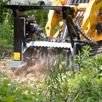 ms530m mulching and clearing of brush