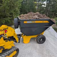 baumalight dw51qt mini wheeled dumper