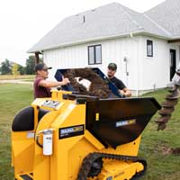 dt515rh with heavy duty bucket