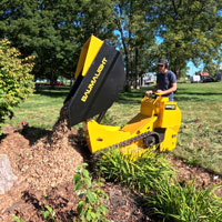 dt515rh mini tracked dumper side view