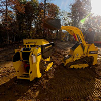 dt515rh tracked loader in action