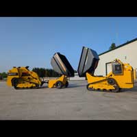 trailer and self propelled dumper