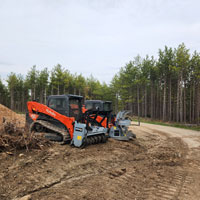 Brush mulchers group shot