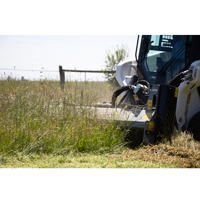 FEB700 flail mower in action