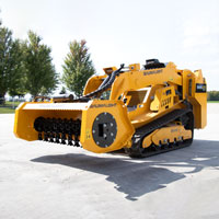 baumalight yellow fmm148 flail mower
