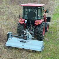 fmp780 flail mower mounted on tractor