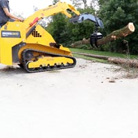 baumalight lmr316g log grapple in action