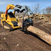 baumalight log grapple in action shot