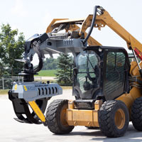 baumalight lsr724s with sleeved hydraulic hoses