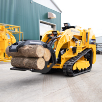 TRL620D mini skidsteer in action