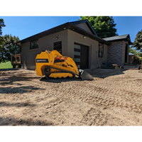 TRL620Y mini skidsteer in action