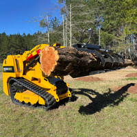 baumalight trl630d with grapple attached