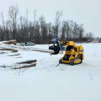 lmh316g mini skidsteer log grapple