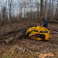 martatch debris grapple on mini skidsteer