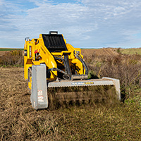 remote controlled skidsteer for challenging environment