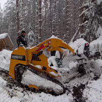 trl620d in snow clearing action