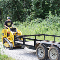 baumalight trl630d with ball hitch mounted