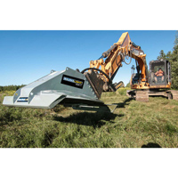 CXC550 Excavator mounted Brush cutter