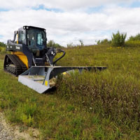 baumalight cf572 clearing roadside brush