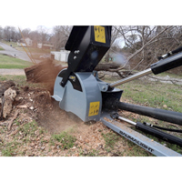 3P24 stump grinder in action