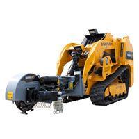 Mini skidsteer S16 stump grinder