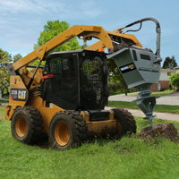 RSS580 stump planer on skidsteer