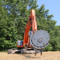 Tree saw with root rake