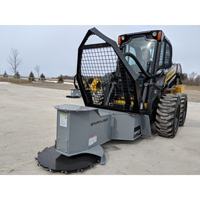 Baumalight DSM530 on wheeled skidsteer