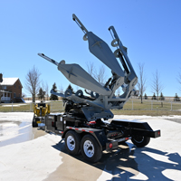 trailer mounted tr650 tree spade