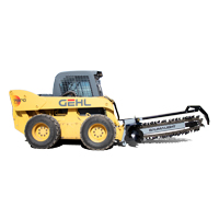 baumalight tn760 trencher for skidsteer