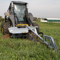 trencher with cup style cutting teeth