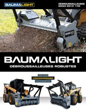 900 1100 series mulcher brochure French