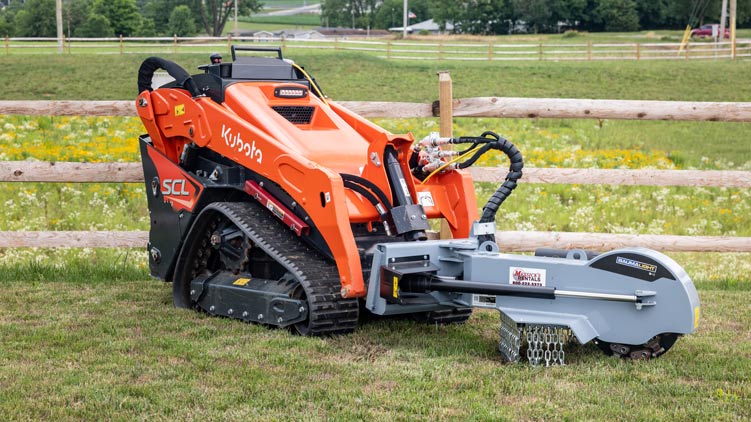 S16 stump grinder with kubota SCL1000