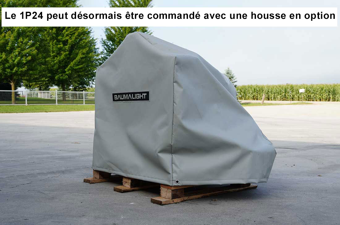 d008396 1p24 Capot en option pour rogneuse de souches