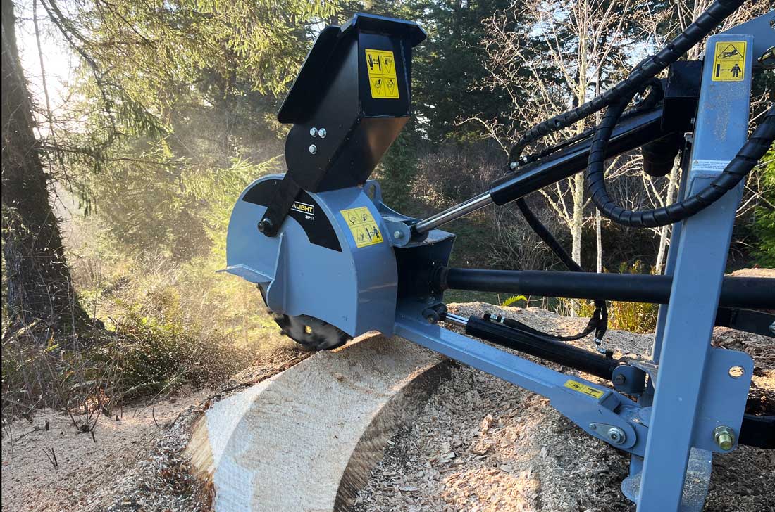 réglage de la hauteur du vérin de levage Baumalight 3P24