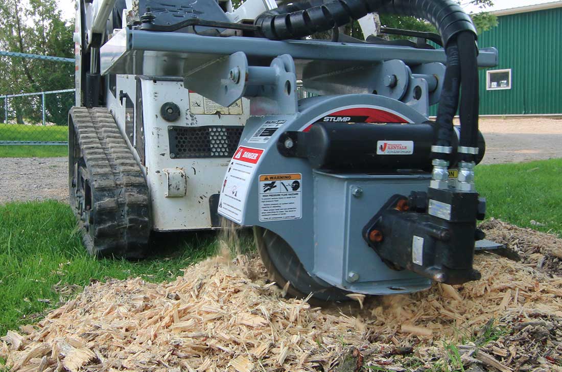 green teeth stump grinder, stump grinder green teeth