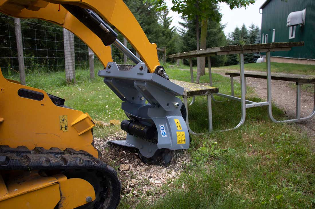 green teeth stump grinder, stump grinder green teeth